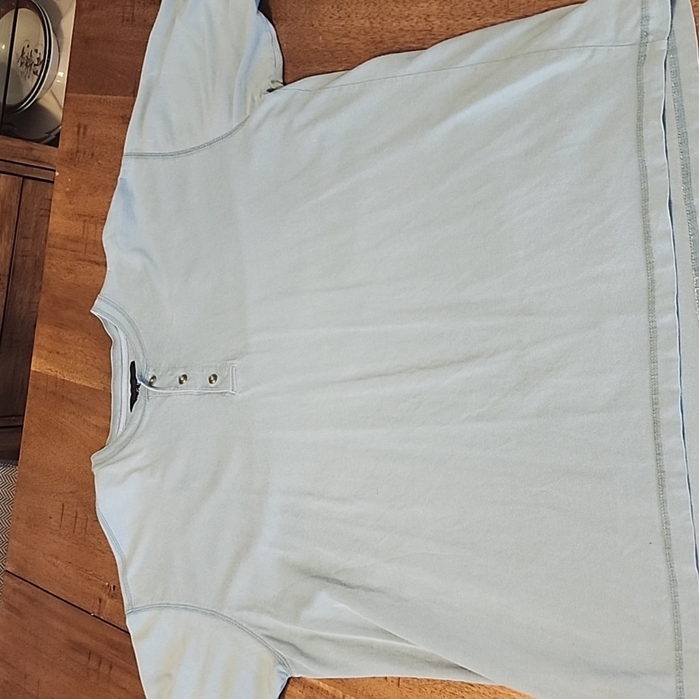 Croft & Barrow Light Blue Henley Shirt